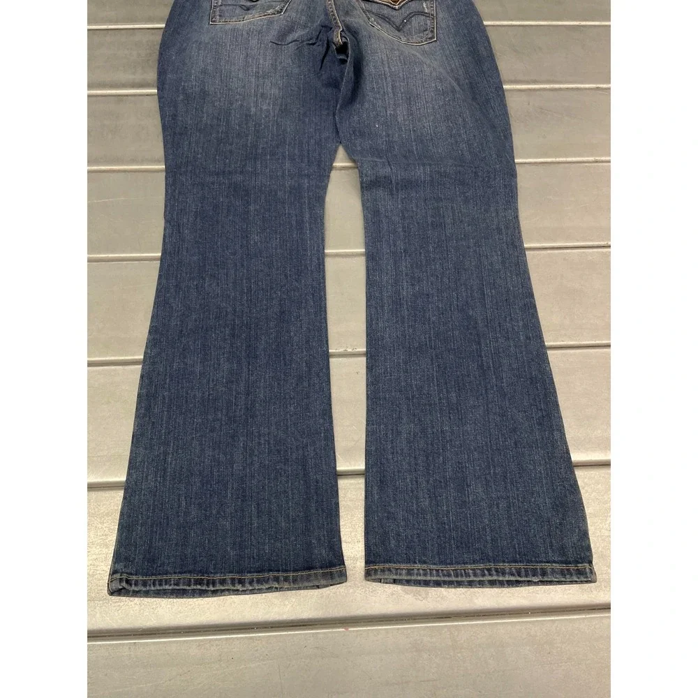 Levis 515‎ Jeans Womens 34X32 Blue Medium Wash Denim Boot Cut